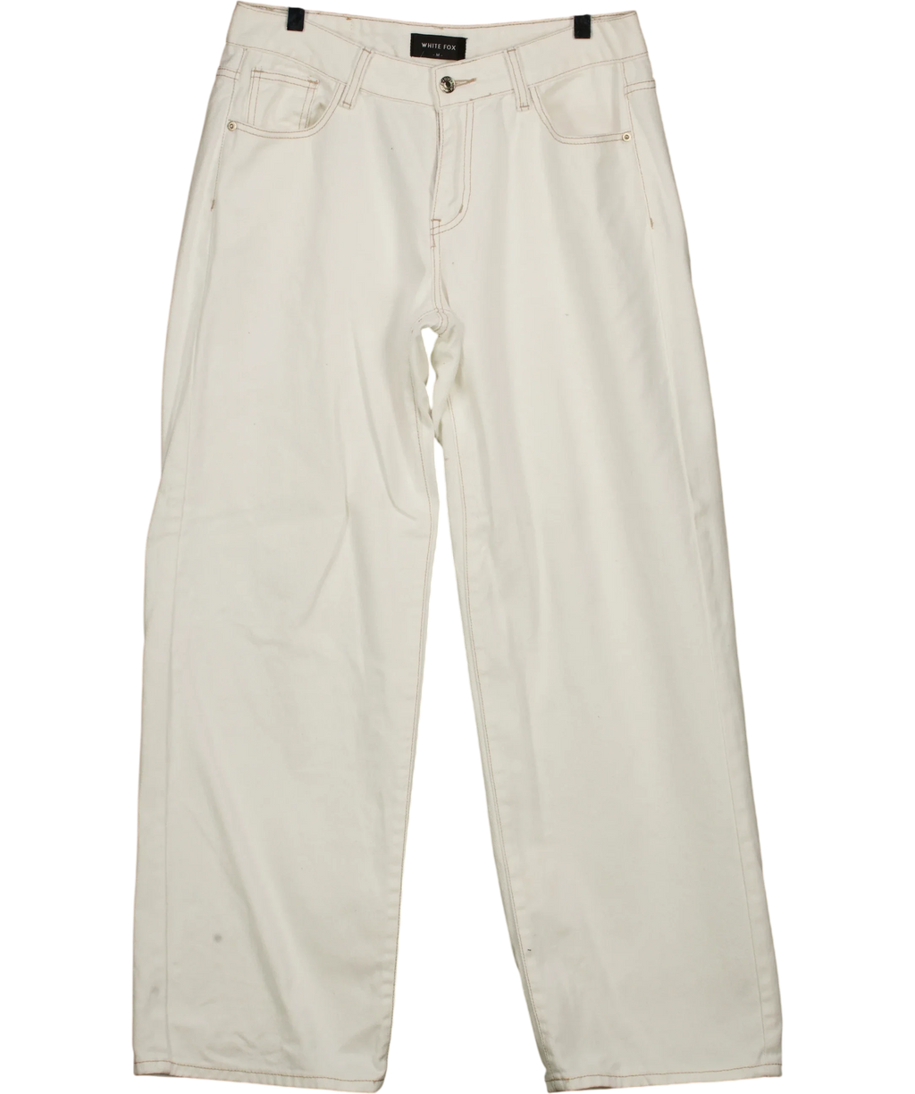 WHITE FOX White Colour, size UK M — front