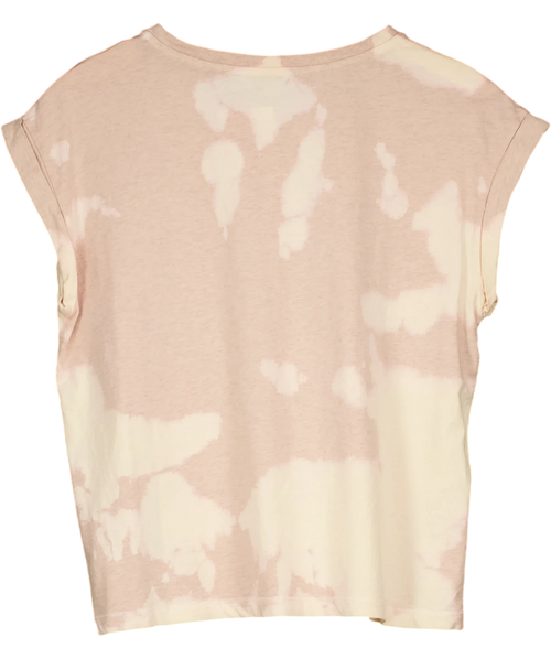 ALLSAINTS Pink Sasha Tydy Tee, size UK 10 — back