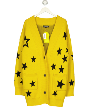 Keiser Clark Stardust Cardigan Yellow And Black UK M