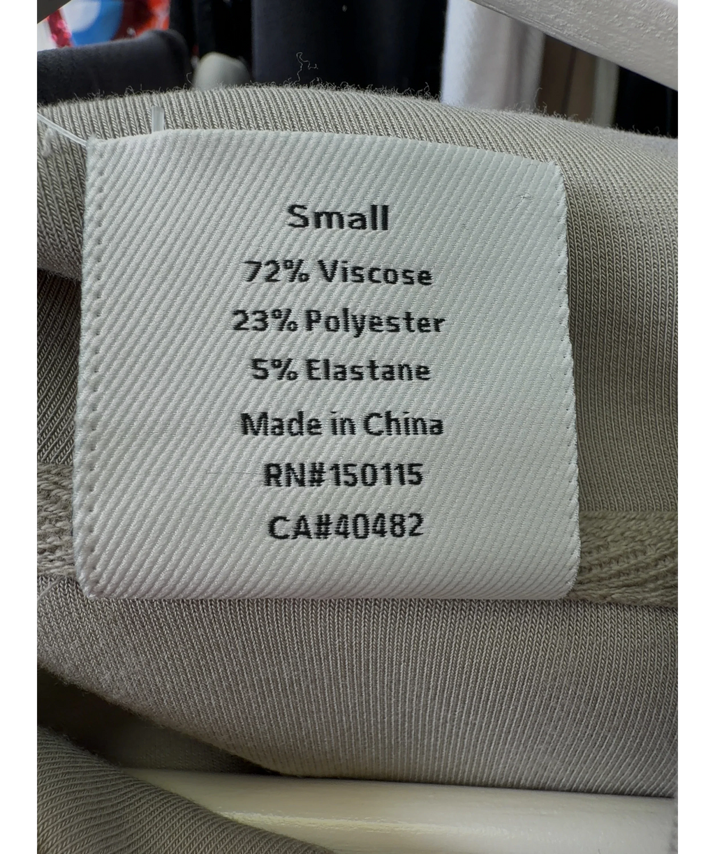 Varley Beige Ellen Cowl Neck Tank, size UK S — label