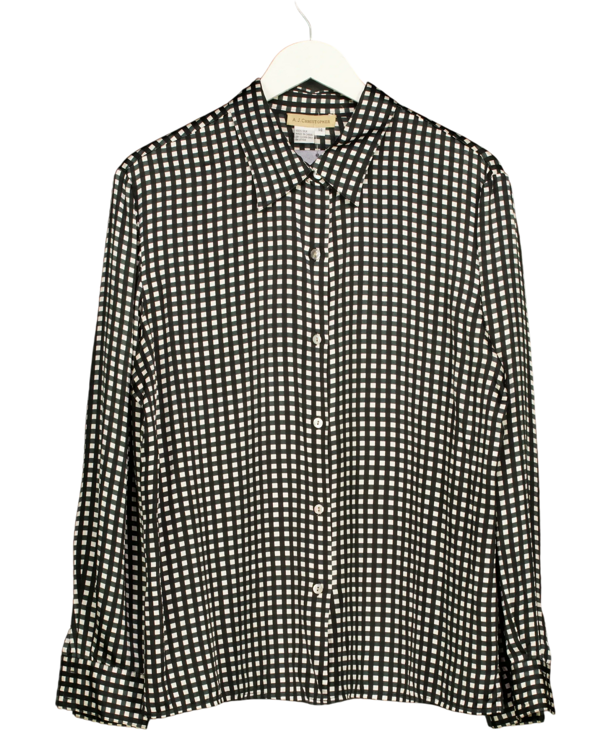 A.J. Christopher Green Colour, size UK 14 — front