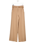 FOREVER NEW Brown Belted Wide Leg Trouser UK 6