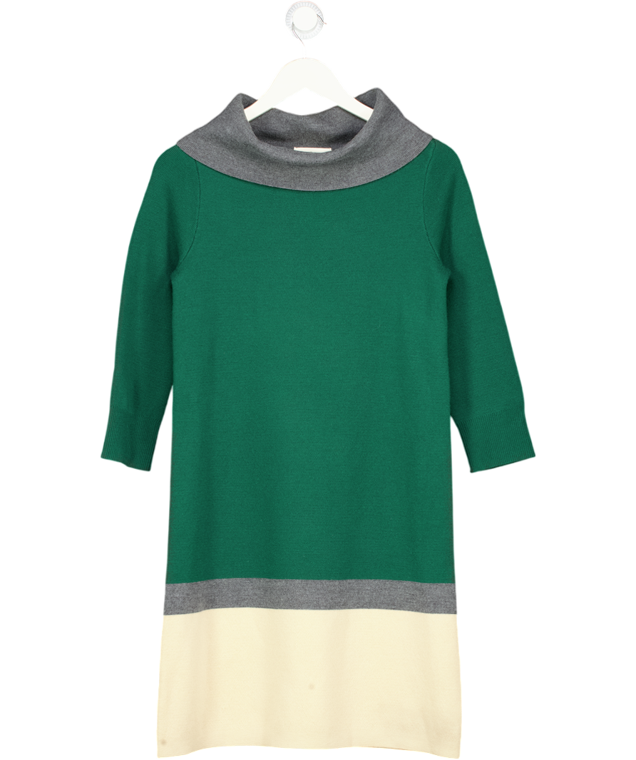 KATE SPADE Green Cowl Neck Knitted Dress UK S