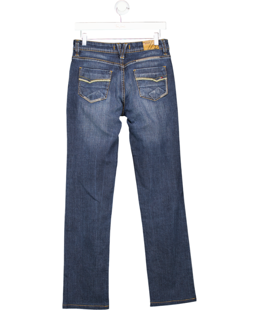 Tommy Hilfiger Blue Mid Rise Straight Leg Jeans W30