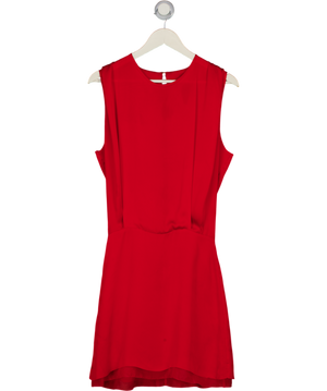 ACNE STUDIOS Vintage Red Silk Mini Dress FR34 UK 6