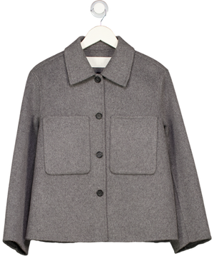 ARKET Grey Double Faced Wool Jacket UK 6