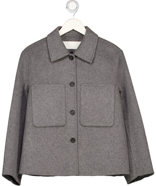 ARKET Grey Double Faced Wool Jacket UK 6