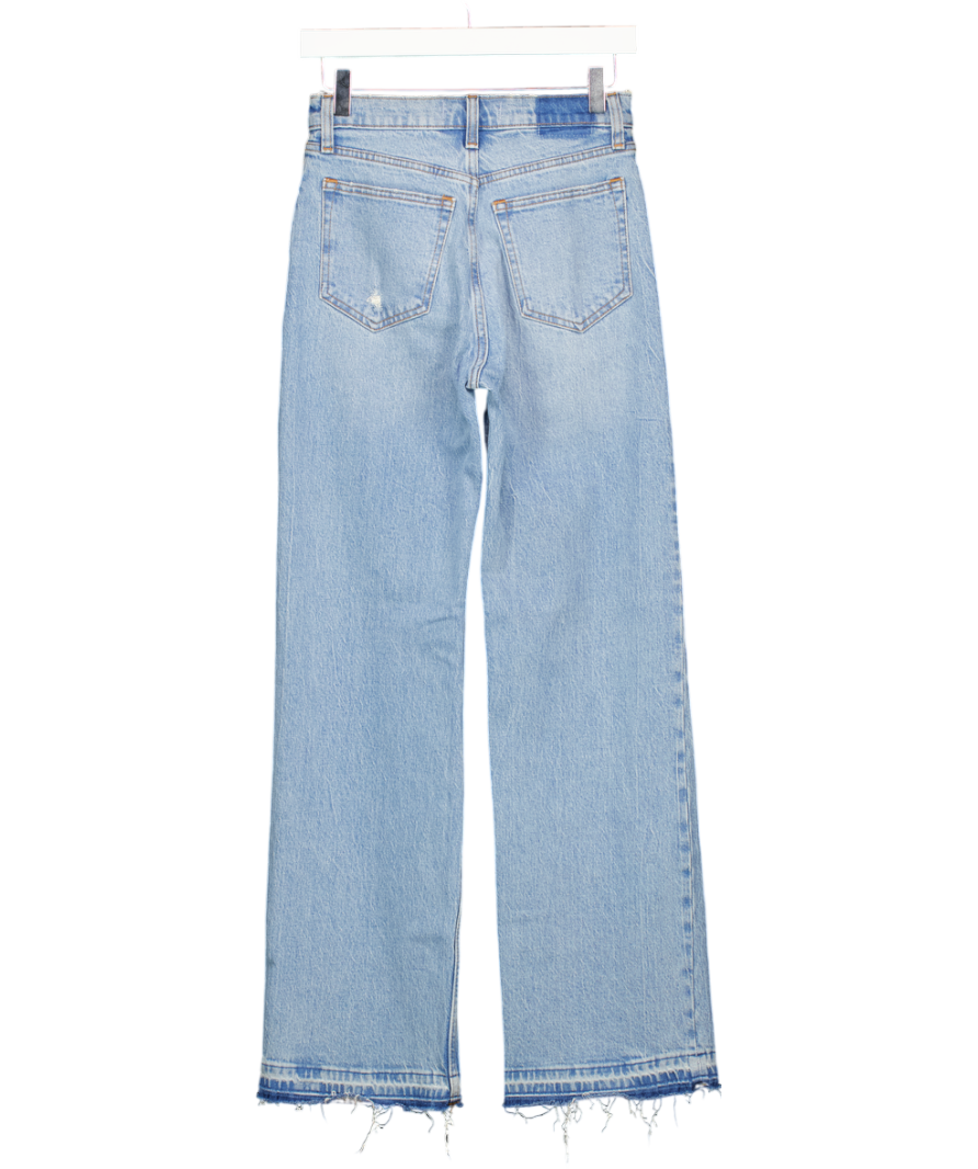 Abercrombie & Fitch Blue Relaxed Studded Jean UK S