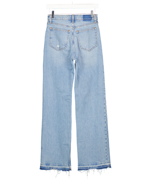 Abercrombie & Fitch Blue Relaxed Studded Jean UK S