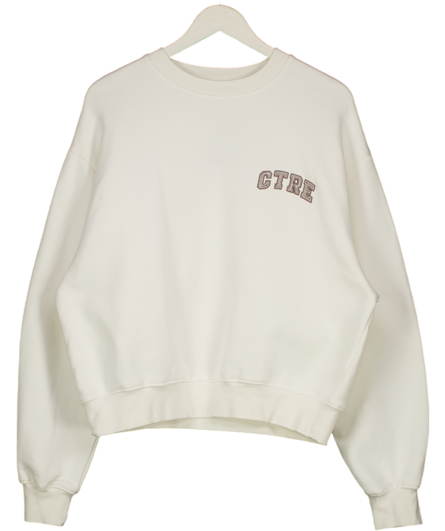 THE COUTURE CLUB White Couture Sweatshirt UK 16