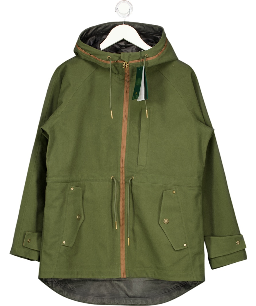 Holland Cooper Green Waterproof Country Parka UK S
