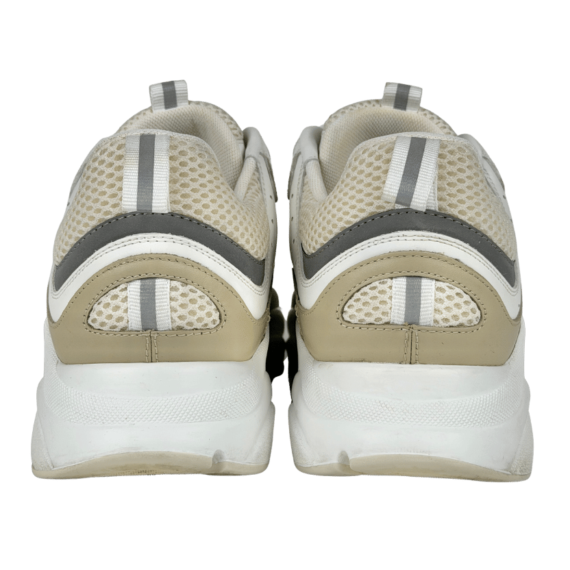 Dior B22 Beige White Calfskin Trainer UK 6 EU 40 👞
