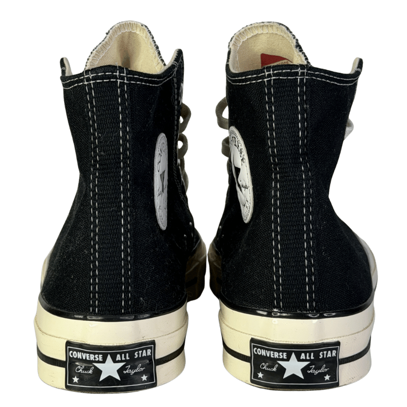 Converse Black Chuck 70 Vintage Canvas high top Trainers UK 6.5 EU 39.5 👠