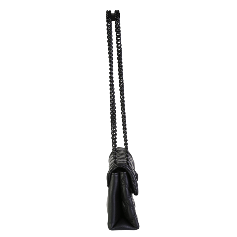 Kurt Geiger Black Mini Kensington Drench Bag One Size