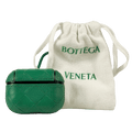 BOTTEGA VENETA Airpod Pro Green Woven Leather Case One Size