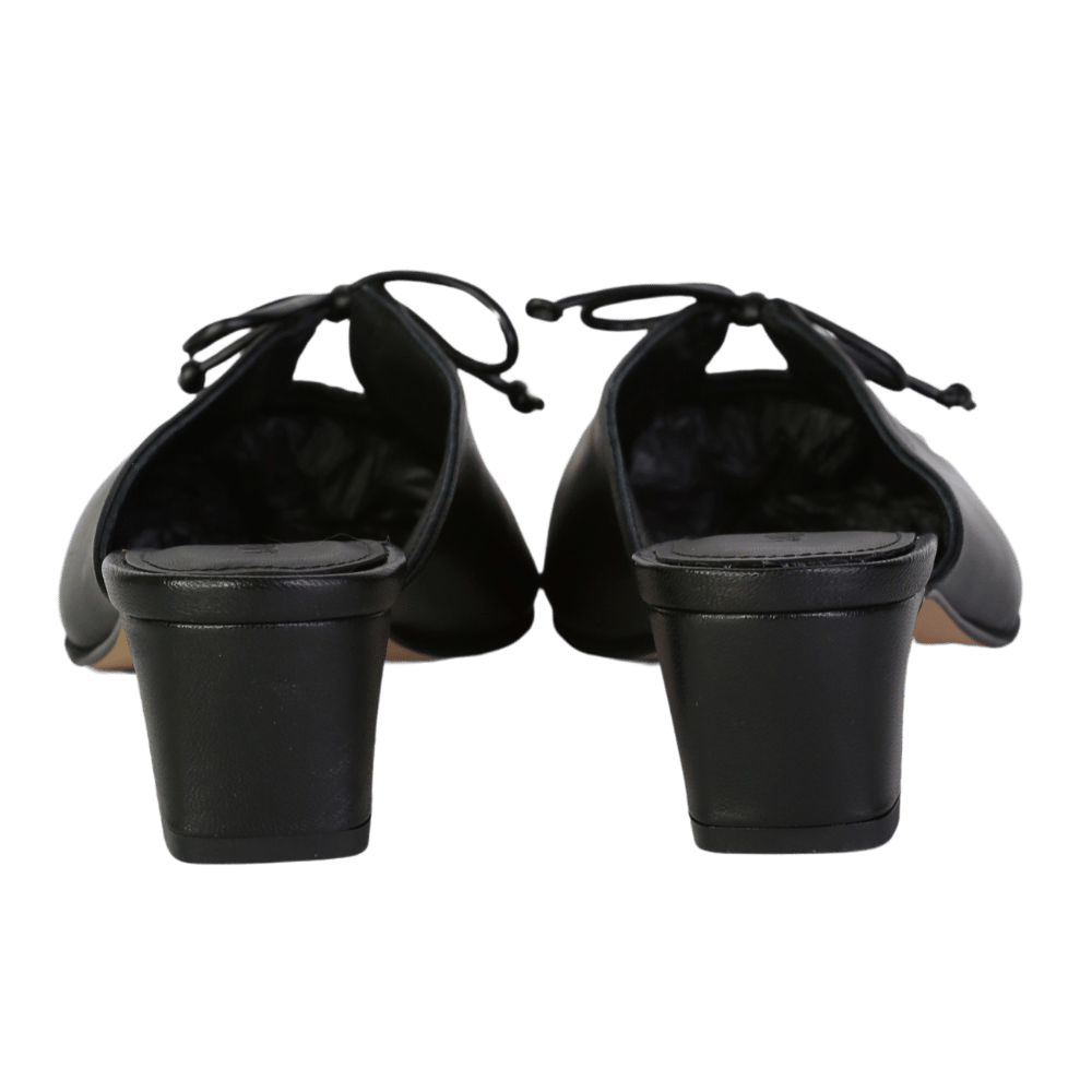 alohas Black 50mm Amar Mules UK 5 EU 38 👠