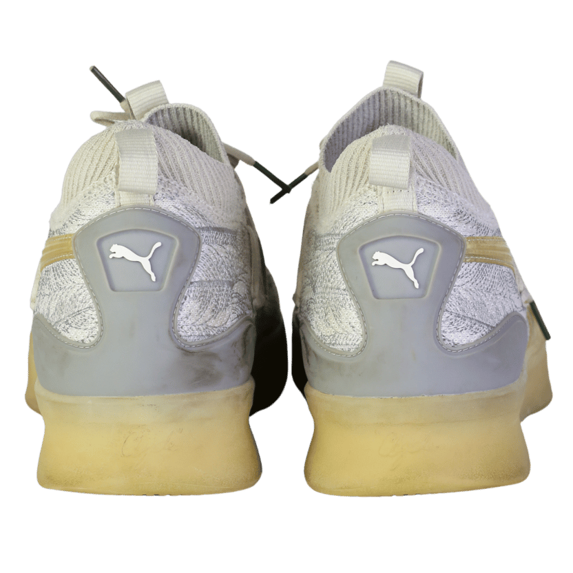 Puma Grey Clyde Court 'peace On Earth' UK 9 EU 43 👞