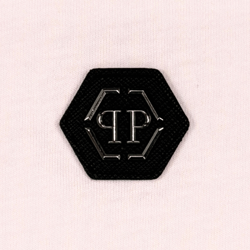 PHILIPP PLEIN White "Money Maker"  Logo T-shirt UK M