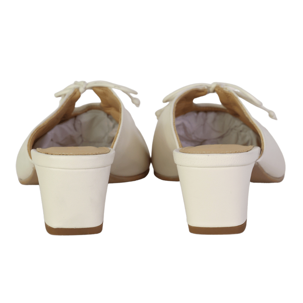 alohas Cream 50mm Amar Mules UK 5 EU 38 👠