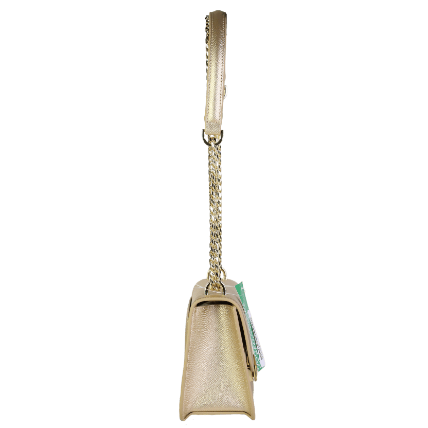 BENNETTON Metallic Gold Shoulder Bag