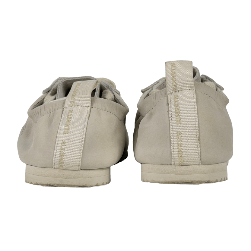 AllSaints Challk White Kenny Low Top Suede Trainers UK 5 EU 38