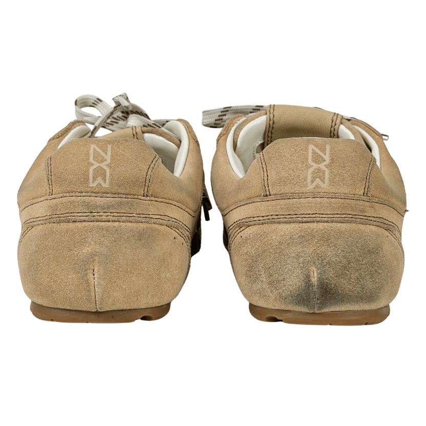 NOKWOL Beige Atlas Low Top Trainers UK 6 EU 39 👠