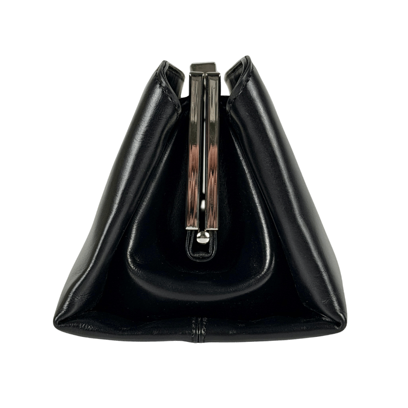 VERAFIED Black Éclair Clutch Bag