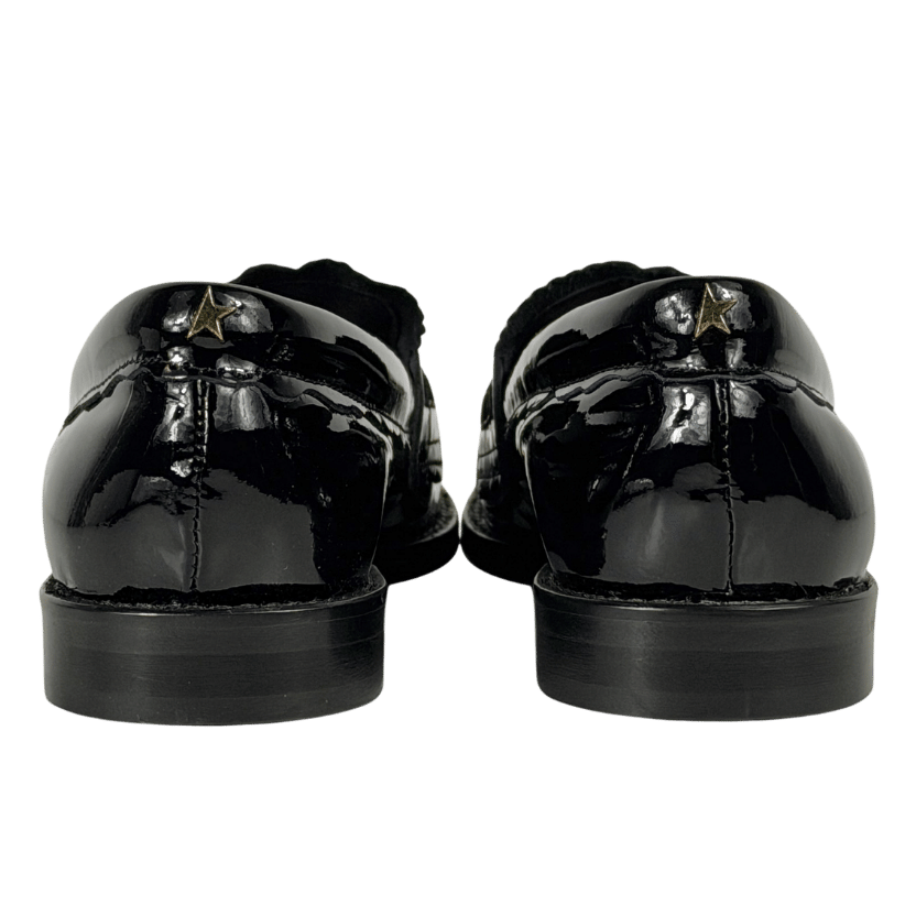 GOLDEN GOOSE Classic Black Patent Loafers UK 3 EU 36 👠