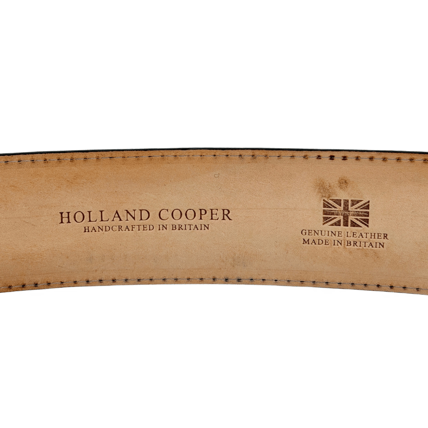 HOLLAND COOPER HC Classic Belt Chestnut Brown / Gold UK S