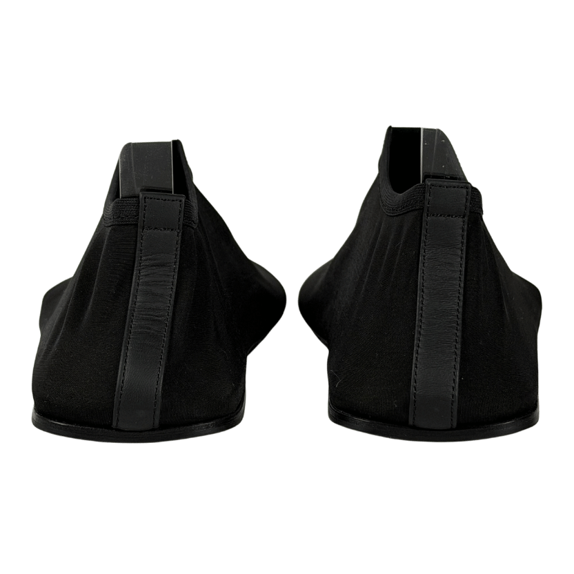 CHRISTOPHER ESBER Black Mesh Ballet Flats UK 6 EU 39 👠