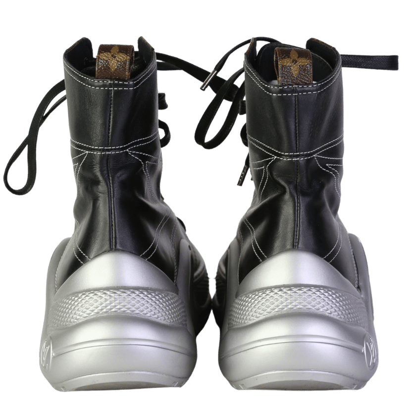 Louis Vuitton Black Archlight Leather Trainer Boots  - NOIR UK 8 EU 41 👠