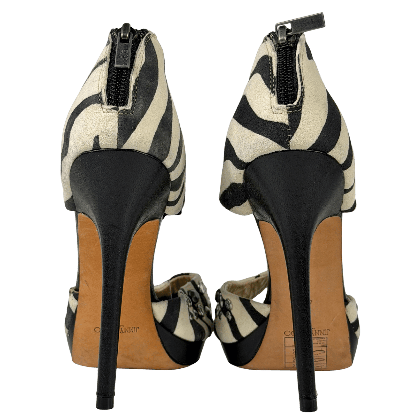 JIMMY CHOO Black For H&m UK 7 EU 40 👠