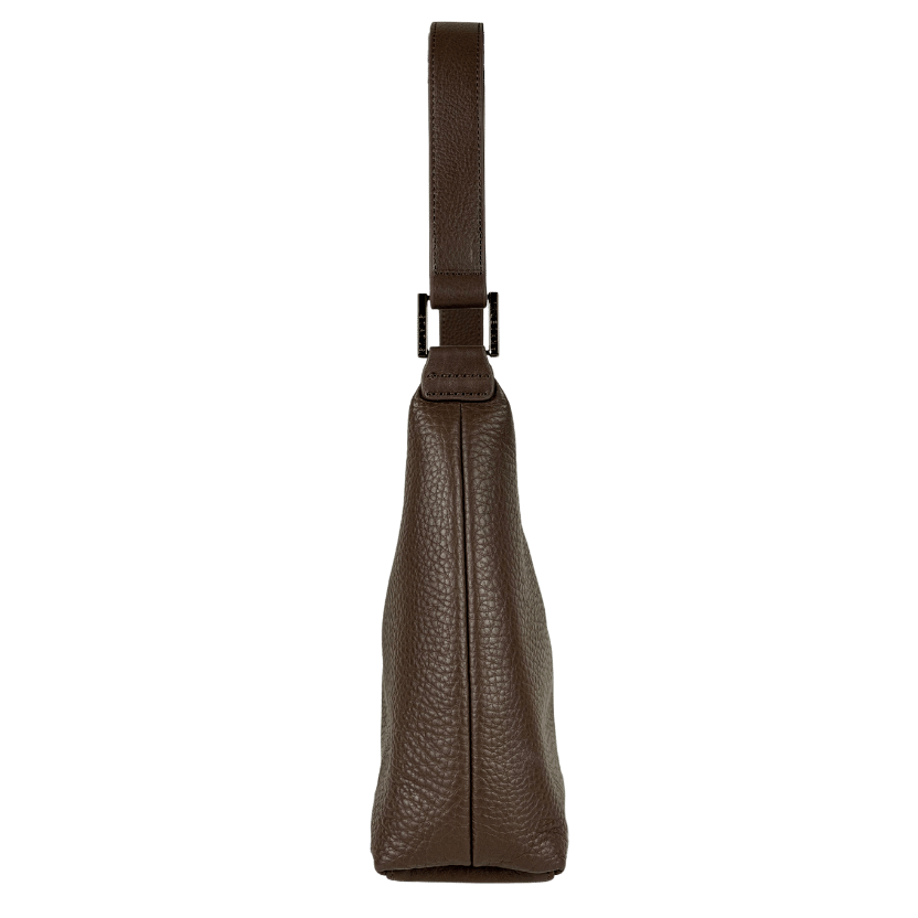 STATUS ANXIETY Brown Reverie Bag - Cocoa/Brushed Gold