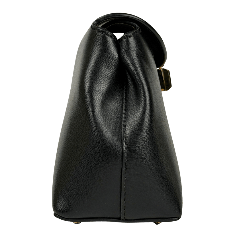 Totême Black T-lock Top Handle Bag One Size