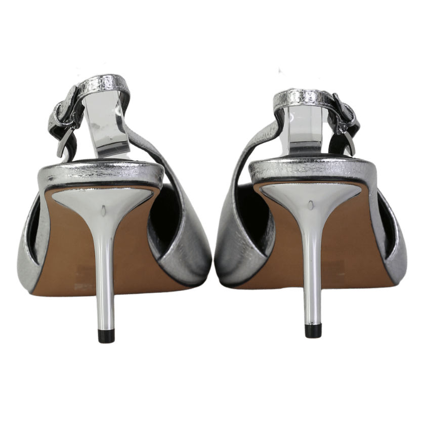 Mint Velvet Metallic Lya 75 Mid Heels UK 5 EU 38 👠