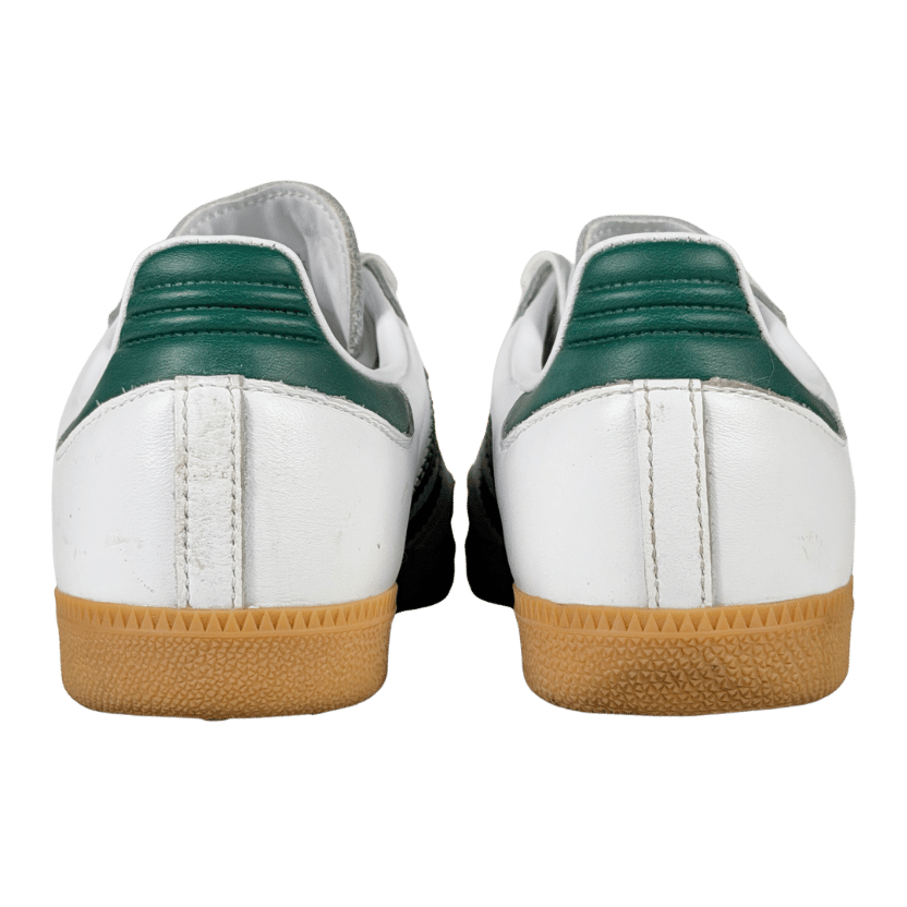 ADIDAS Samba Og White Collegiate trainers Green Gum UK 5 EU 38 👠