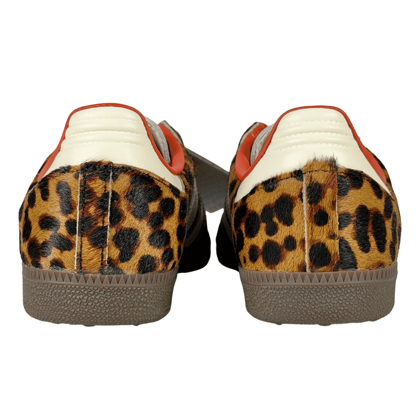 ADIDAS Brown Ponyhair Leopard Samba Og Trainers UK 5 EU 38 👠