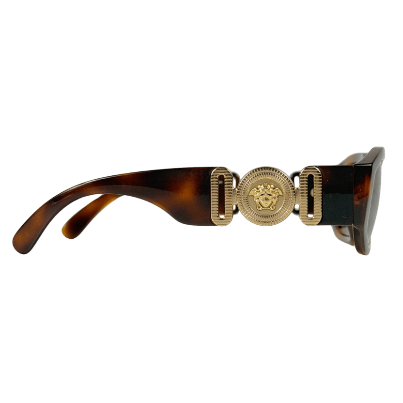 Versace Brown tortoise / gold Biggie 4361 Sunglasses