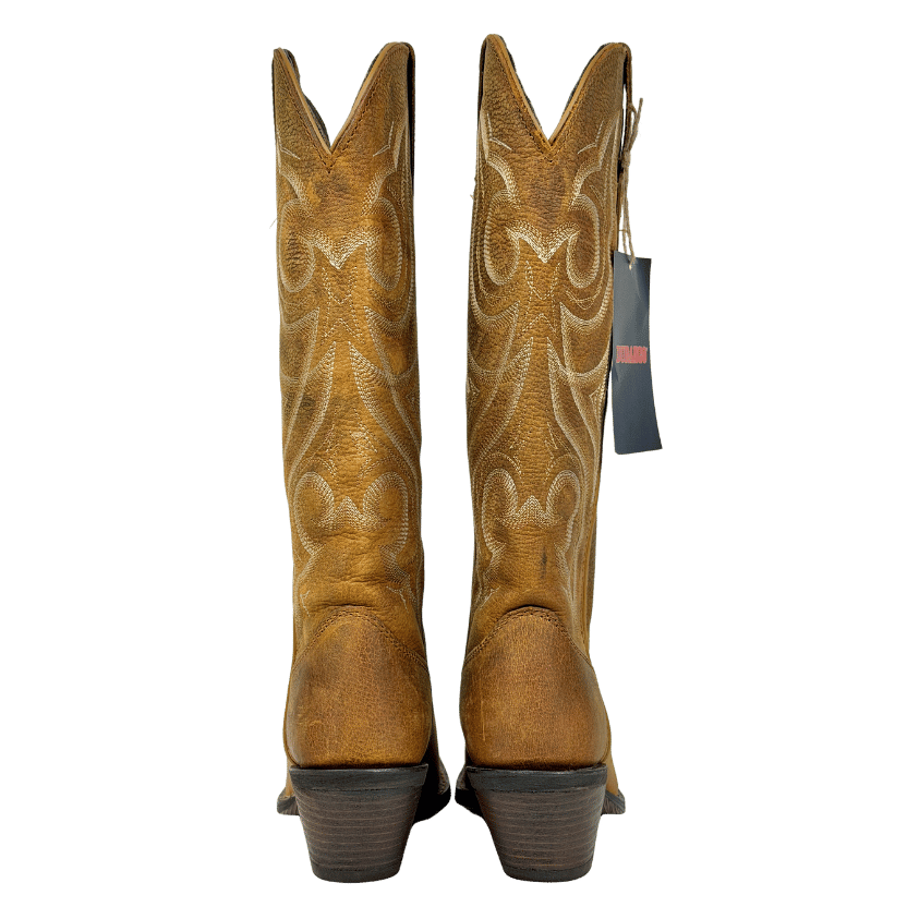 Durango Brown Crush Westen Boots UK 4 EU 37 👠