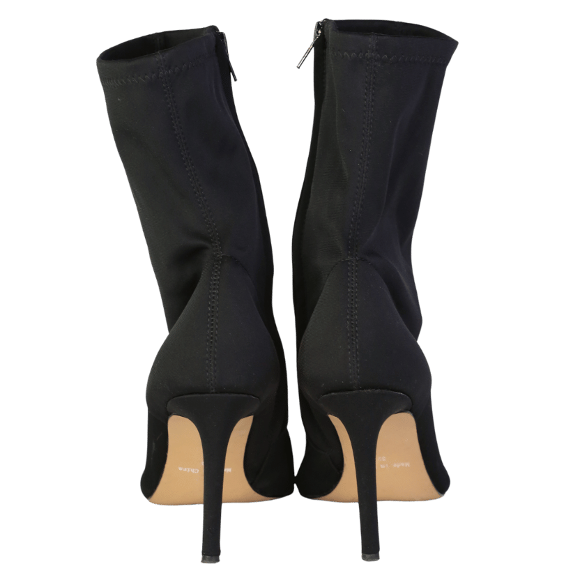 NA-KD Black Ankle Sock Boots UK 6 EU 39 👠