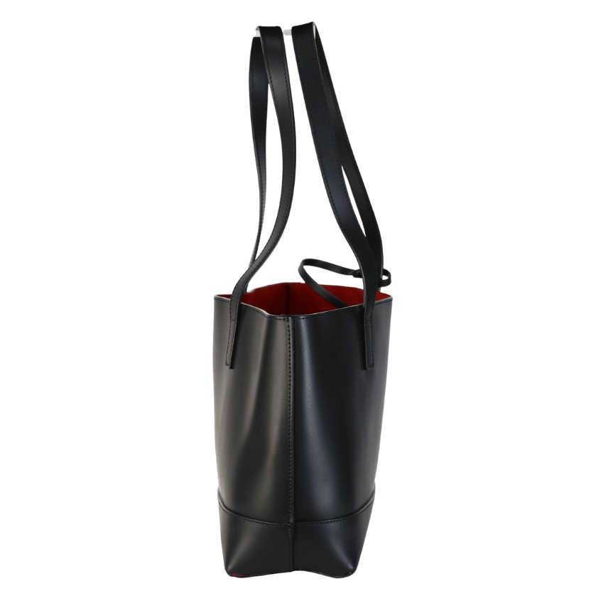 Teddy Blake Black Alice Vitello Media Black/red Tote Bag