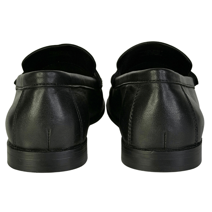 ASOS Black Mayfair Premium Ruched Loafers UK 6 EU 39 👠