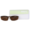 MEH. Brown Yasmine Sunglasses One Size