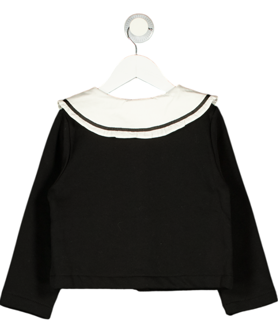 H&M Black Jacket With Collar 4-6 Years