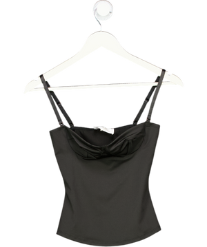 WINCHESTER STUDIOS Black Soft Bust Cup Corset Top UK 6