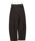 Self-Portrait Black Barrel Leg Jeans UK XS