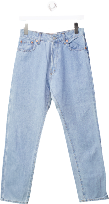 Casasola Blue High Waist Mom Jeans UK 8