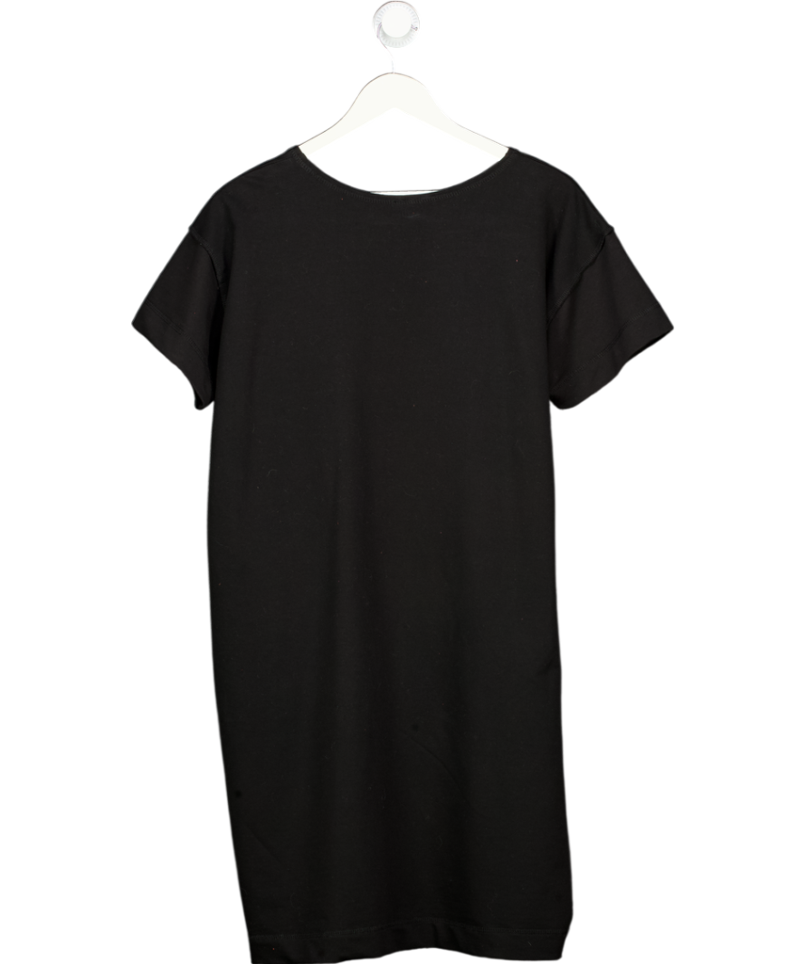 AESTHETIC LAUNDRY Black Rainbow Tag T-shirt Dress UK XL