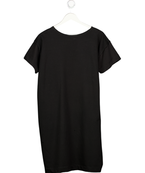 AESTHETIC LAUNDRY Black Rainbow Tag T-shirt Dress UK XL