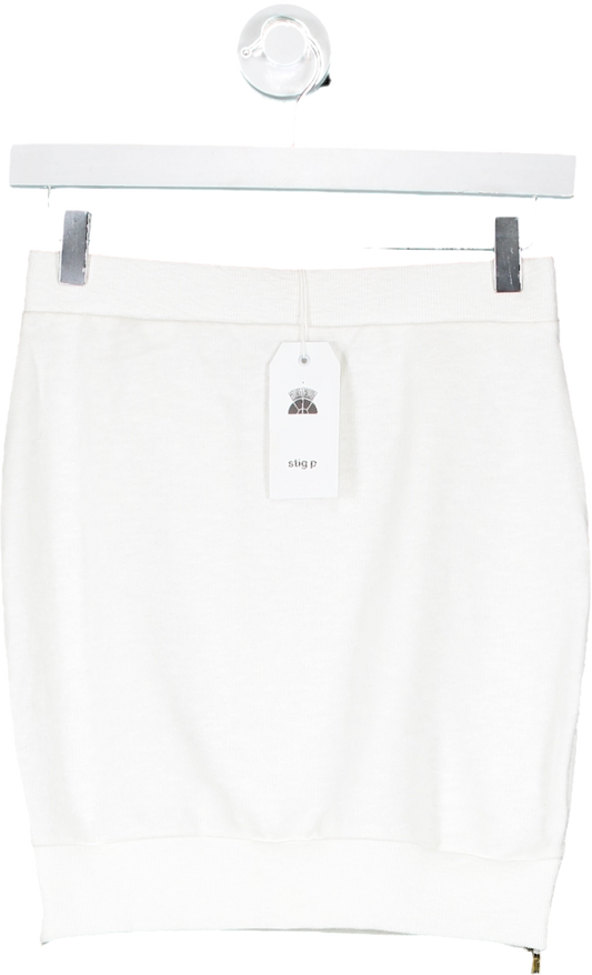 stig p White Ritva Zip Side Skirt BNWT  UK S